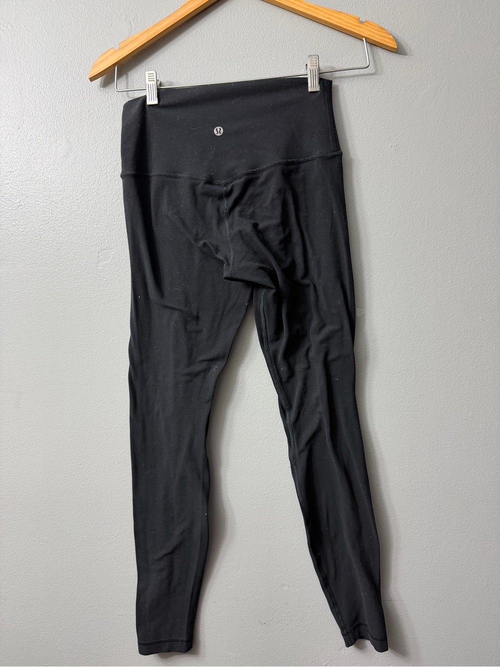 Lululemon Align High Rise Pant 28 black Leggings LW5DITS Size 6